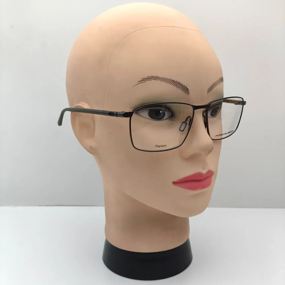 🕶️Made in Italy! Porsche Design P8766 Dark Gray Eyeglasses 58/16 145 /EUM129🕶️